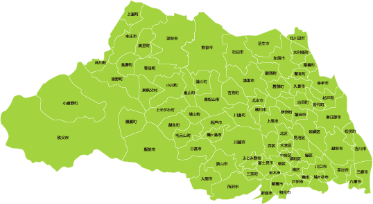 対応エリアMAP