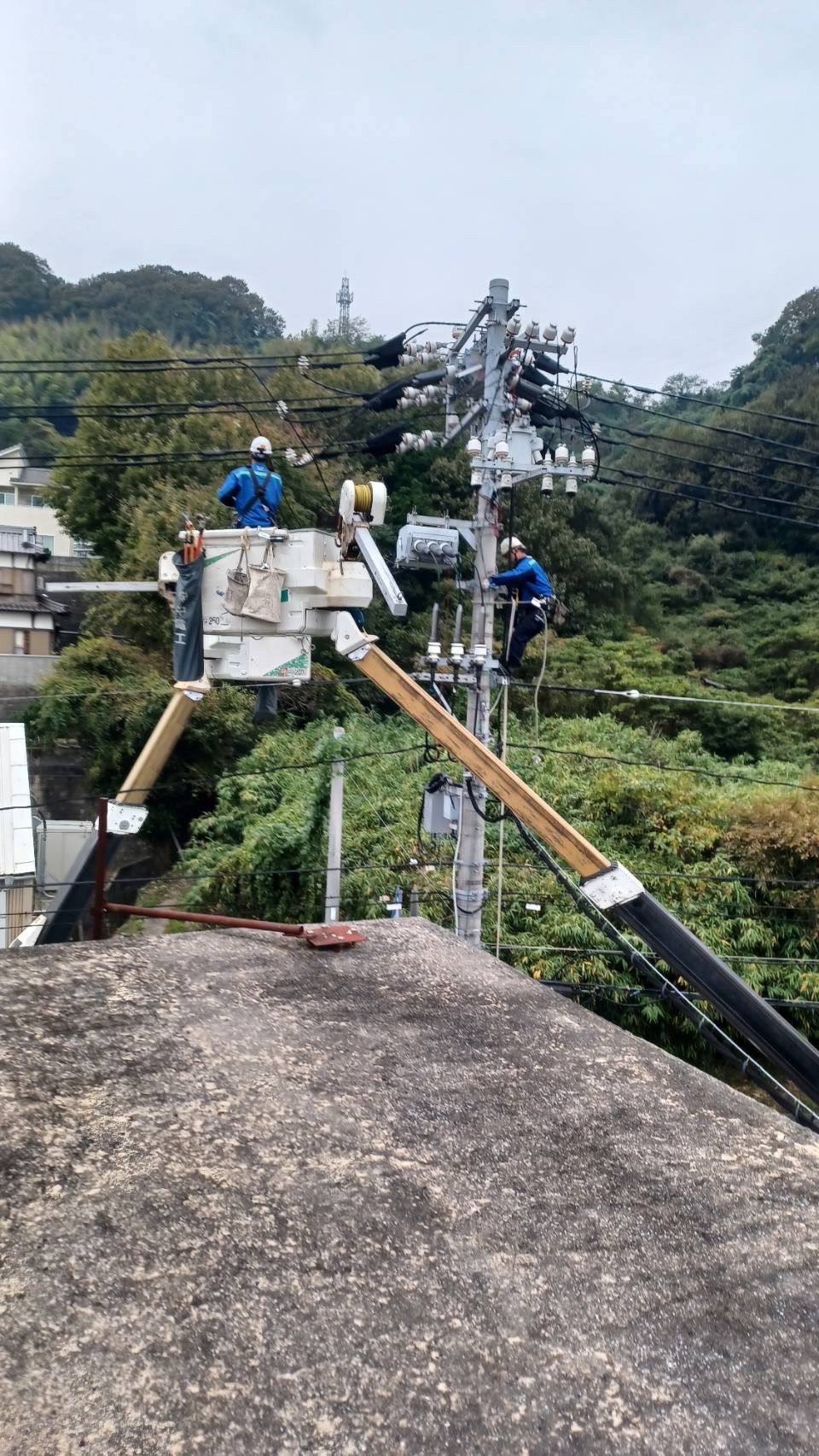 高圧受電設備低圧化工事