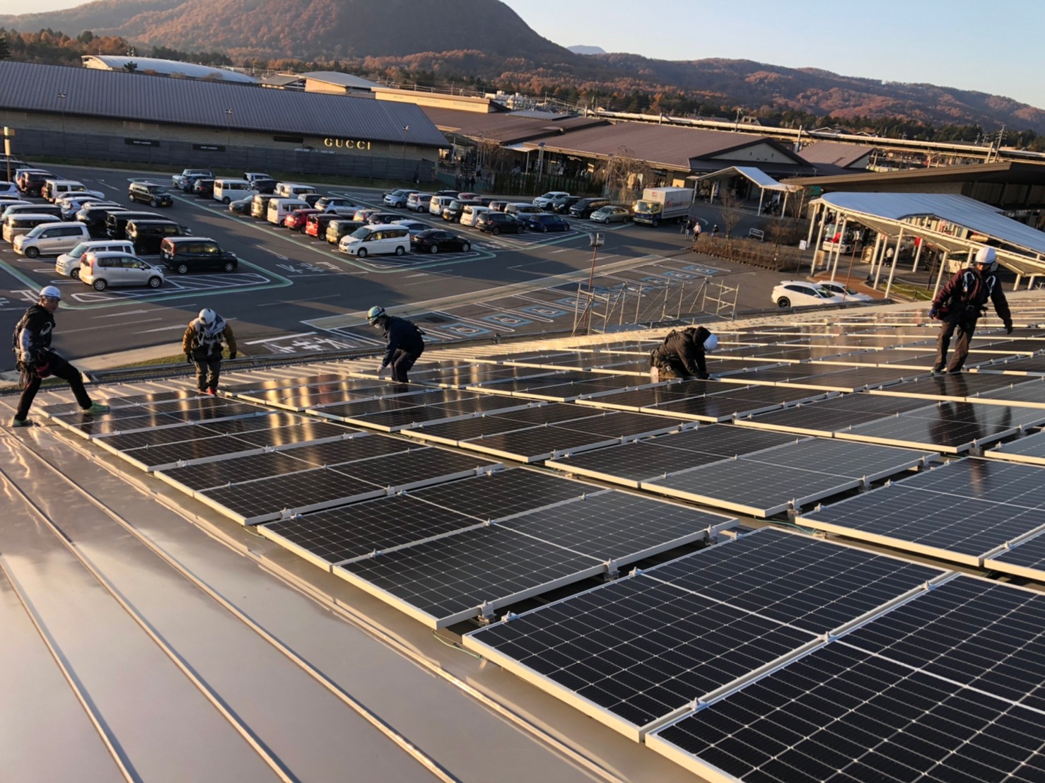 太陽光パネル設置工事