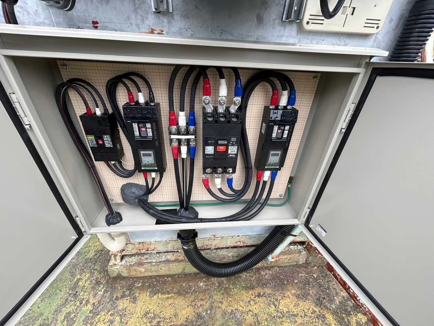 高圧受電設備低圧化工事