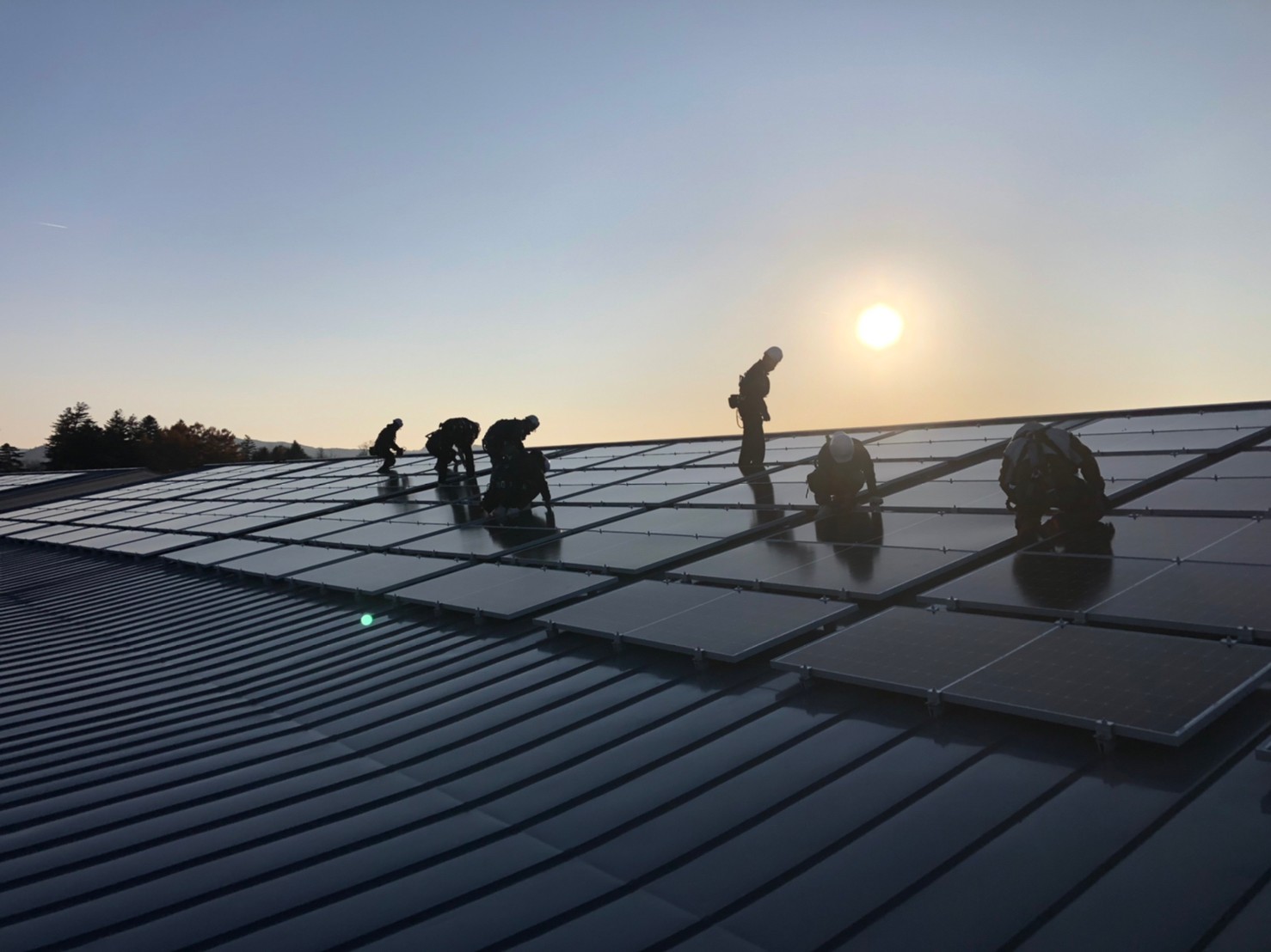 太陽光パネル設置工事
