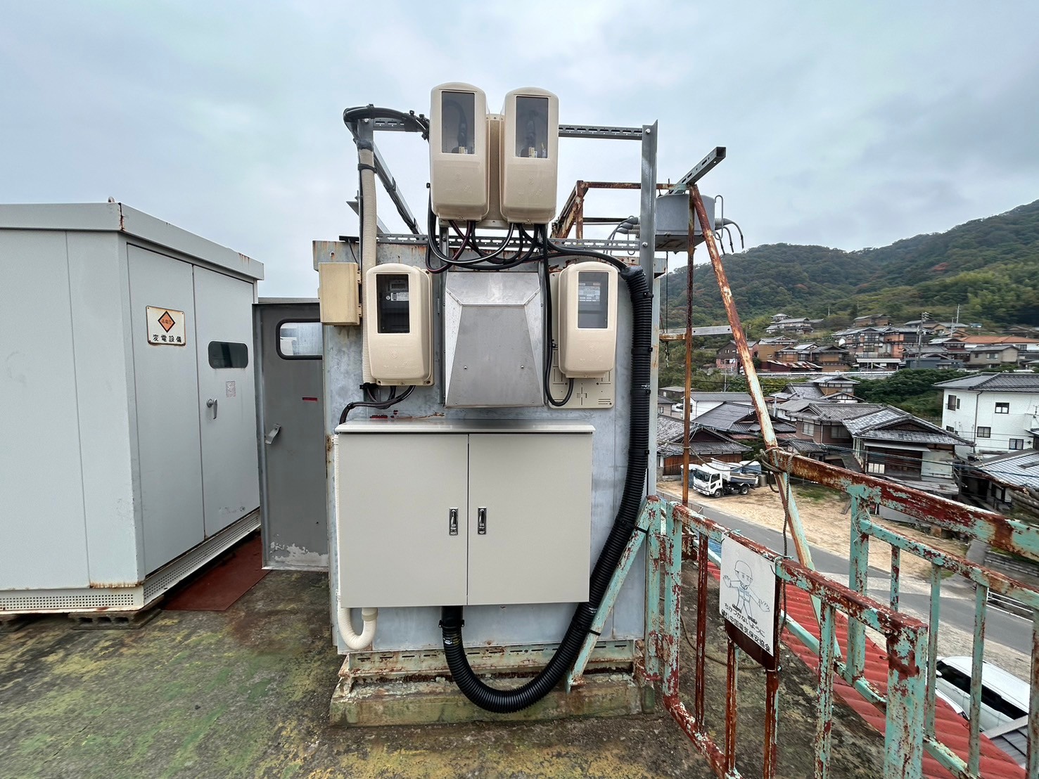 高圧受電設備低圧化工事