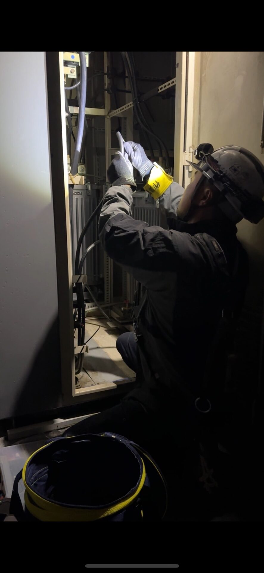 年次点検・電源増設工事