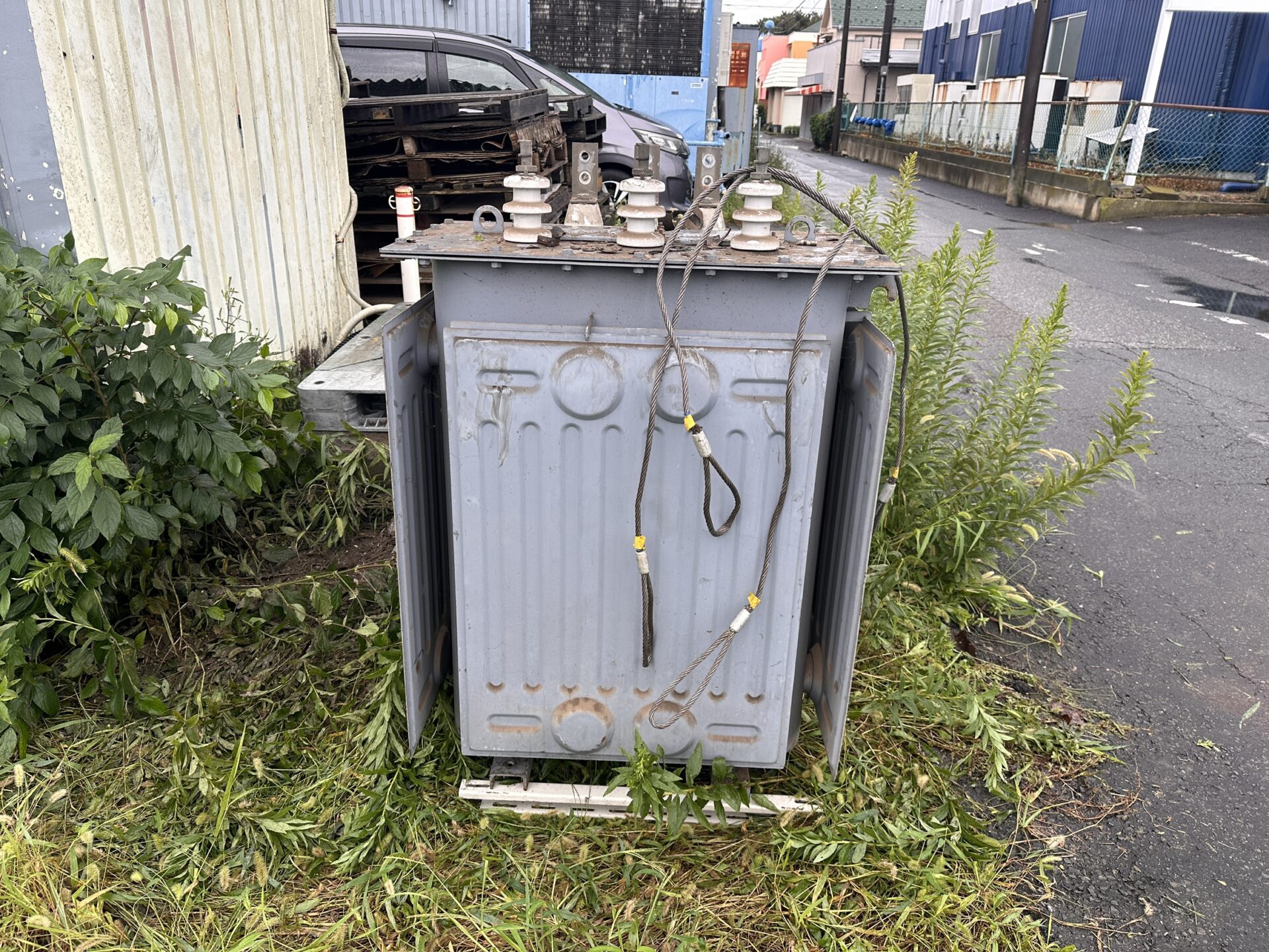 某倉庫 低濃度PCBトランス処分